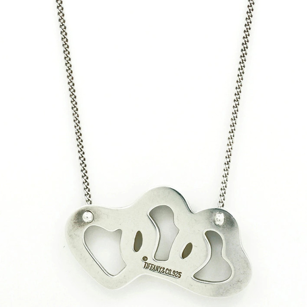 Tiffany Triple Heart Silver Pendant